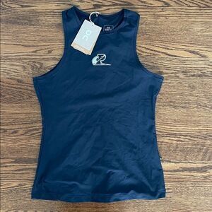 NWT On Running Movement Tank Penn Relays Navy Size Medium